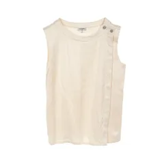CHANEL シャネル 春夏 麻lino 半袖ブラウス シャネルブラウス春夏