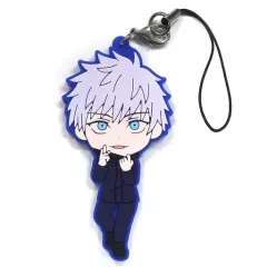 【中古】雑貨 【シークレット1】五条悟(無量空処) ラバーストラップ きゅんキャラいらすとれ～しょんず 「一番くじ 呪術廻戦」 H賞
