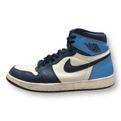 NIKE AIR JORDAN 1 RETRO HIGH OBSIDIAN UNC 555088-140 オブシディアン ジョーダン1 スニーカー ナイキ 30cm 72908A1