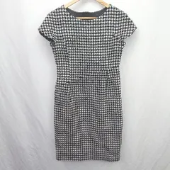 ◇ ⊃ INED イネド きれいめカジュアル系 長袖 ロングトップス サイズＦ ホワイト系 ブラック系 レディース E  【1507160023546】