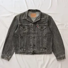 LEVI’S リーバイス デニムジャケット USA製 後染めブラック G31 良品 リーバイス 90s 後染め ブラックデニム ジャケット Gジャン