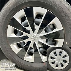 【松印】車種専用 ホイールステッカー1 トヨタ カローラ セダン ZWE211 ZWE214 ZWE215 ZWE219 ZRE212 NRE210 MZEA17 ハイブリッド WXB