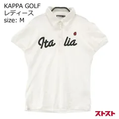KAPPA GOLF カッパゴルフ 半袖ポロシャツ ホワイト系 M [240001901070]#