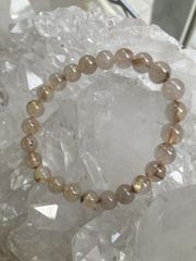 【E28004】ゴールデンルチルクォーツ 8㎜ブレスレット 仕 事 お金 Golden Rutile Quartz Bracelet