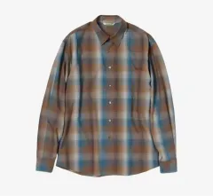 4.95万　25年秋冬スーパーライトウールチェックシャツ　全完売品　サイズ４ AURALEE[オーラリー] Super Light Wool Check Shirt - 8/30(fri)~ Launch