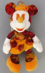 【中古】ぬいぐるみ ミニーマウス(秋) ぬいぐるみバッジ 「Imagining the magic(イマジニング・ザ・マジック)」 東京ディズニーリゾート限定