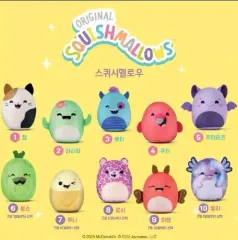 スクイッシュマロ　人形まとめ売り もちもちふわふわ触感が大人気なぬいぐるみ 「Squishmallows」の