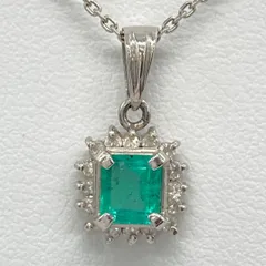 最大級大粒 195.89ct エメラルド ダイヤモンド K18 yg ネックレス