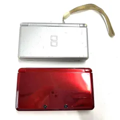 TK C102-W12-465 Nintendo 3DS レッド CTR-001/DS Lite シルバー USG-001 2点セット ゲーム機 本体