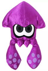 【中古】クッション・抱き枕・本体(キャラクター) イカ(パープル) ダイカットクッション 「Splatoon(スプラトゥーン)」