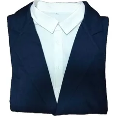 【 新品 未開封 】   SAVVYANDMORE スーツ型パジャマビズウェットネイビーSサイズ 未使用 送料無料