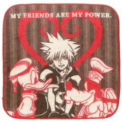 【中古】タオル・手ぬぐい(キャラクター) ソラ＆ドナルド＆グーフィー ハンドタオル 「一番くじ キングダムハーツ」 E賞