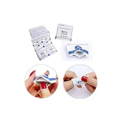 Chimoto 簡単ジェルネイルリムーバー 100pcs ネイルオフコットン Gelnail remover
