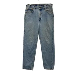 Levi's 550 デニムパンツ W36 ライトブルー リーバイス ジップアップ USA製 90s 97年製 ジーンズ バギー 古着卸 アメリカ仕入 2507-458