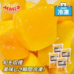 「 冷凍 マンゴー 」 ダイスカット 2kg (500g×4袋セット) トロピカルマリア アスク 無添加  業務用 冷凍フルーツ 砂糖不使用 SC