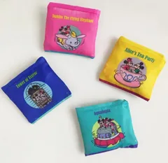 ディズニー　エコバッグ　カプセルトイ  エコバッグ  4種セット新品