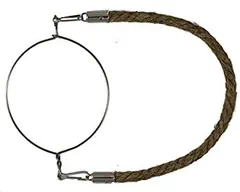 Thin Rope Handles for Mason Ball Canning Jars (6 Pack Wide Mouth) by Mason Jar Lifestyle