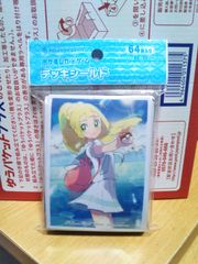 ポケモンカード　デッキシールド  がんばリーリエ