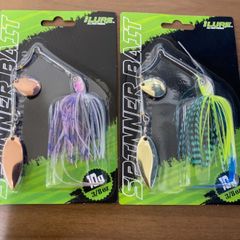 スピナーベイト　2個セット　10g　3/8oz　スピナベ　セット　タンデムウィロー　バス釣り　ルアー　ブラックバス　ルアーセット　まとめ売り　ルアー用品　100103