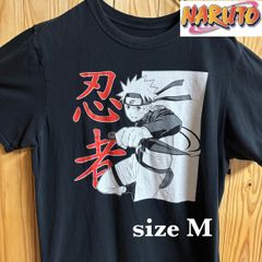 【古着】NARUTO(ナルト)アニメTシャツ M 黒 USA製 ヴィンテージ アメリカ古着