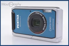 PENTAX ペンタックス Optio W60 ブルー オールドコンデジ 動作良好】PENTAX Optio W60 ペンタックス オールドコンデジ