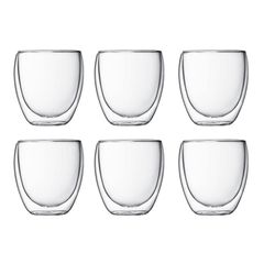 ボダム パヴィーナ ダブルウォールグラス 250mL × 6個セット PAVINA Double Wall GLASS 2重構造 断熱 保温 保冷 食洗機 Bodum 父の日 新生活
