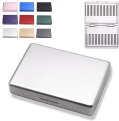 【数量限定】PRIMEに適合する（アルミ合金製 20本入れ可能 ONE/ILUMA/ILUMA ILUMA 潰れ対策 IQOS ヒートスティックケース シルバー） Votabell