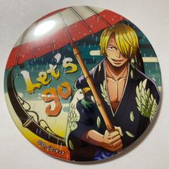 ワンピース 輩～YAKARA～缶バッジSANJI 麦わらストア限定 サンジ　和服　着物