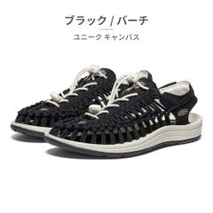 KEEN キーン UNEEKサンダル ユニークサンダル 24cm ブラック 黒 - メルカリ