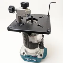 ルーターテーブルプレート、アルミルーターテーブル、トリマーテーブルプレート  インサート プレート 木工ツール DIY makita マキタ ハイコーキ