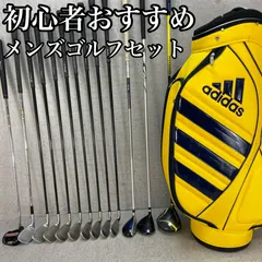 ブリヂストン アディダス メンズゴルフ クラブセット 13本 右利き用