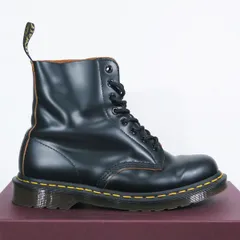 美品 Dr. Martens ドクターマーチン VINTAGE 1460 12308001 MADE IN ENGLAND ヴィンテージ 8ホール ブーツ ブラック シューズ イギリス製 サイズUK7(US8) mark