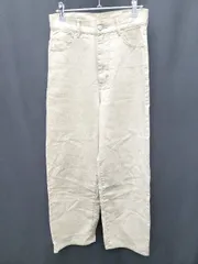 ◇ Θ SENSE OF PLACE by URBAN RESEARCH ツイル ワイド　パンツ サイズM グリーン系 レディース P  【1409250017940】