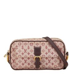 ルイ ヴィトン モノグラム ミニ ジュリエット M92219 チェリー ピンク キャンバス レザー レディース LOUIS VUITTON【214-58688】