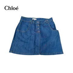 ☆美品☆クロエ☆デニムスカート 美品 SEE BY CHLOE シーバイクロエ デニムスカート タイト