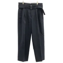 UNUSED アンユーズド 16AW BELTED WIDE PANTS  ベルテッドワイドパンツ UW0535 ネイビーのサムネイル