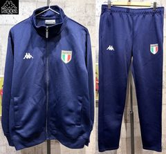 美品 kappa イタリア ジャージ 上下セットアップ ネイビー L メンズ カッパ
