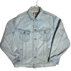 Gジャン Lee リー デニムジャケット アイスブルー ヴィンテージウォッシュ メンズ 古着 長袖 アウター