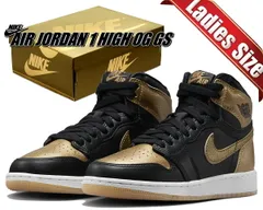 ナイキ エアジョーダン 1 レトロ ハイ OG GS ブラック メタリックゴールド セイル NIKE AIR JORDAN 1 RETRO HIGH OG GS blk/metallic gold-sail fd1437-071