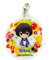 【中古】キーホルダー・マスコット(キャラクター) 朔間凛月 トレーディングサマーチャーム 「一番カフェ×あんさんぶるスターズ! ～Enjoy summer! PART2～」 ドリンク注文特典