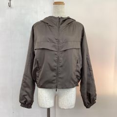 百貨店購入 QTUME 新品同様 フード付きショート丈エコレザーブルゾン 