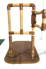 床置き式手すり　楽起（らっきぃ）MT介助バー型【右用】　らっきー　置き型手すり　手摺　福祉用具　介護用品
