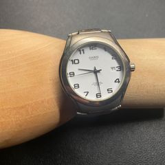 電池交換済】カシオ リニエージ チタン デジアナ クロノグラフ 1325