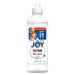 P&G ジョイ W除菌 食器用洗剤 微香 キャップ付き 詰め替え 大容量ボトル 300mL 239075 （1点）