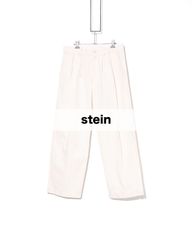 stein　シュタイン　WIDE STRAIGHT TROUSERS ST.227-32タックワイドストレートトラウザーズ
