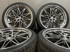 新品【KINFOREST 245/35ZR21 285/30ZR21】夏タイヤ【WORK シュバート SG1 21インチ 9J/10J5HPCD120+20/+33】レクサスLS等　(MTO499MY)クレジットカード QRコード決済可能 ☆新品未使用品 ワーク シュヴァート SG1 4本セット☆ - メルカリ