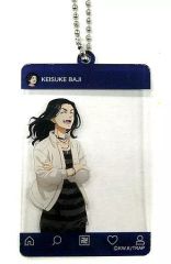 [Used] Merchandise: Keisuke Baji Acrylic Keychain - "Tokyo Revengers x Seven-Eleven" - Bonus item for purchasing eligible products