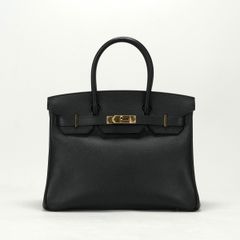 エルメス HERMES バーキン30 バーキン 30 バッグ トートバッグ エプソン ノワール ブラック 黒 ゴールド金具 ヴォーエプソン