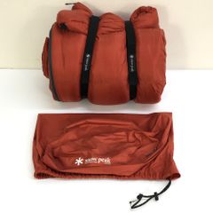 snow peak スノーピーク BD-101 セパレートシュラフ オフトン アウトドア キャンプ用品 寝袋 寝具 ※汚れ有