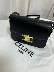 Celine(セリーヌ) トリオンフ ブラック ショルダーバッグ